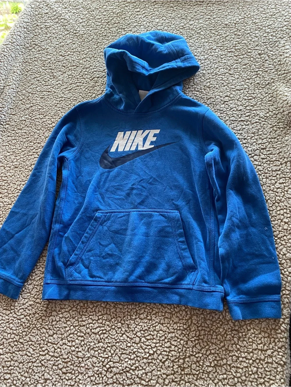 Nike Swoosh Girls Hoodie Size L